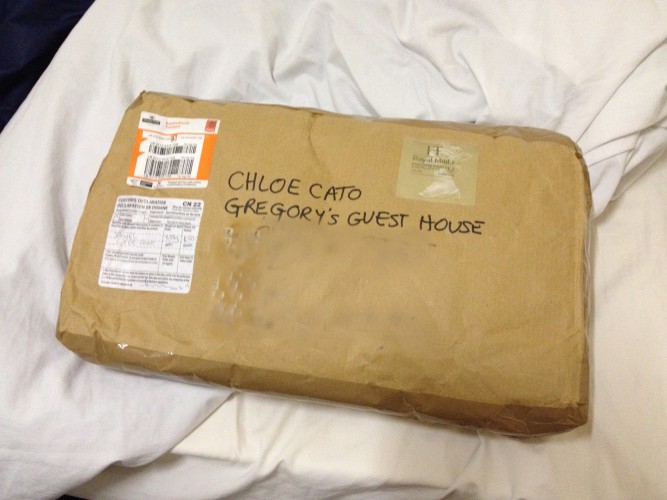 Parcel for me!!